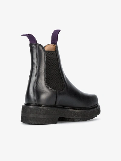 Shop Eytys Black Ortega 50 Chelsea Boots