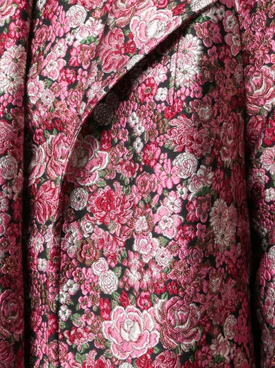 Shop Adam Lippes Opera Floral Jacquard Coat
