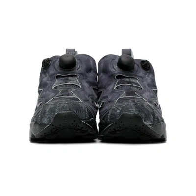 Shop Vetements Black Reebok Edition Instapump Fury Sneakers