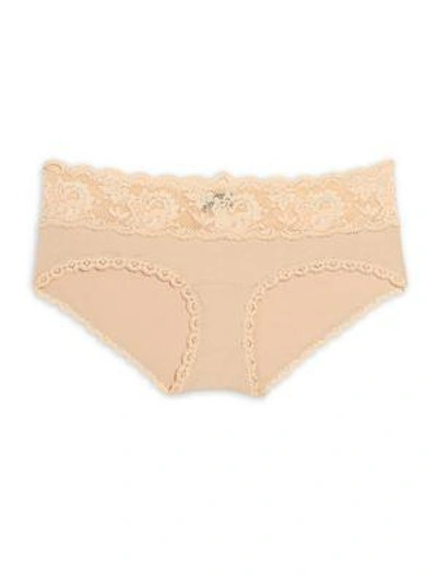 Shop Cosabella Women's Never Say Never Maternity Hotpants In Blush