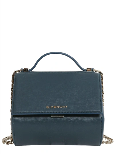 Shop Givenchy Mini Pandora Box Bag In Verde