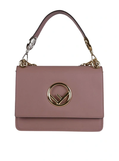 Shop Fendi Kani Shoulder Bag In Rosa