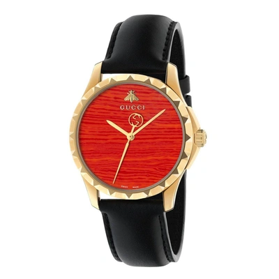 Shop Gucci Watch Watch Men  In Red