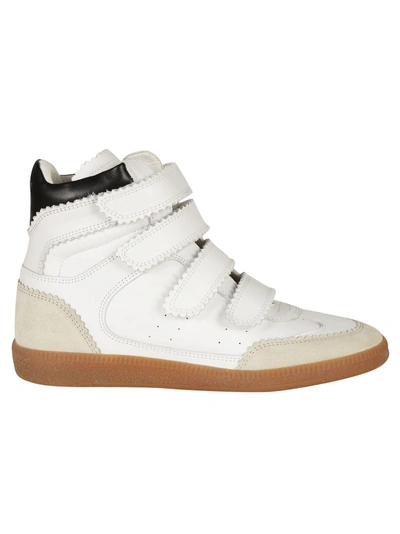 Shop Isabel Marant Bilsy Hi-top Sneakers In White