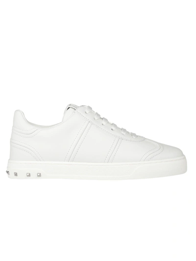 Shop Valentino Sneakers In Bianco