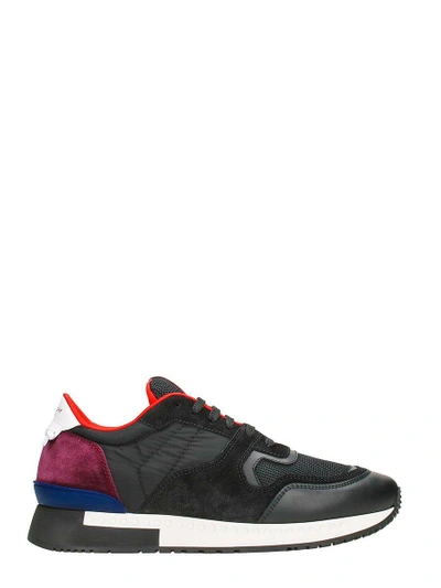 Shop Givenchy Runner Active Multicolor Sneakers In Black
