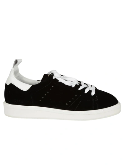 Shop Golden Goose Starter Sneakers In Black/white