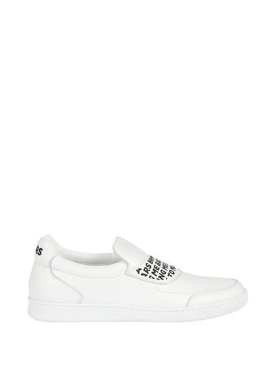 Shop Joshua Sanders Mars Sneakers In White