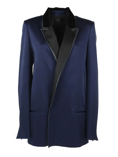 Shop Haider Ackermann Kuiper Jacket In Blue