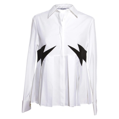 Shop Neil Barrett Shirt In White