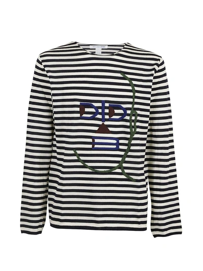 Shop Comme Des Garçons Shirt Stripe Sweater