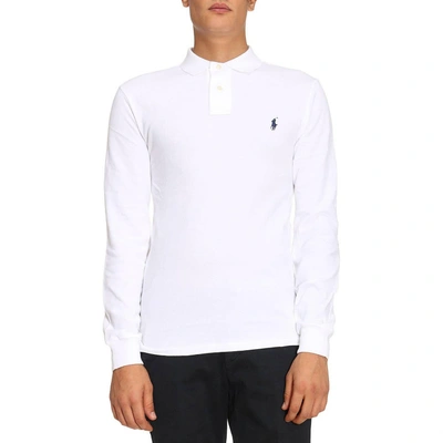 Shop Polo Ralph Lauren T-shirt T-shirt Men  In White