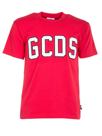 Shop Gcds Logo T-shirt In Red