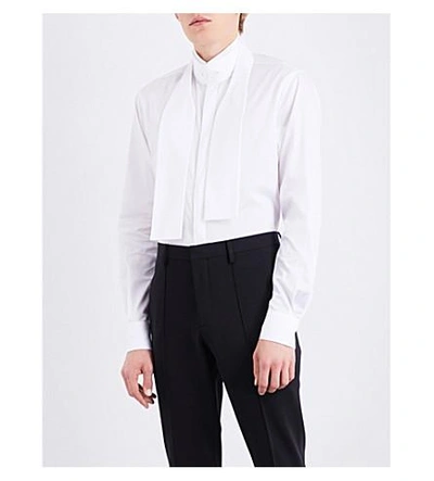 Burberry shirt with bow clearance tie