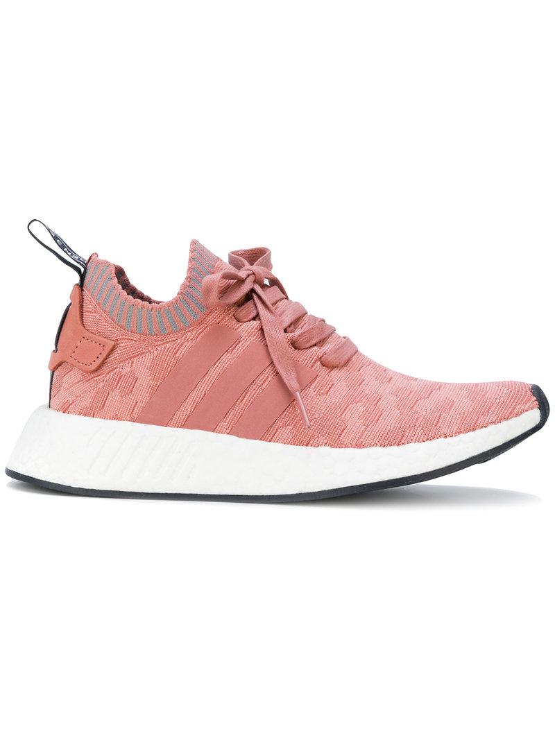 Adidas Originals Nmd R2 Sneakers In Pink - Pink | ModeSens