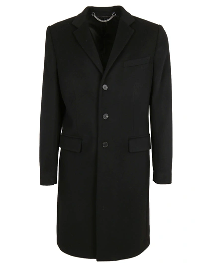 Shop Givenchy Classic Coat In Black