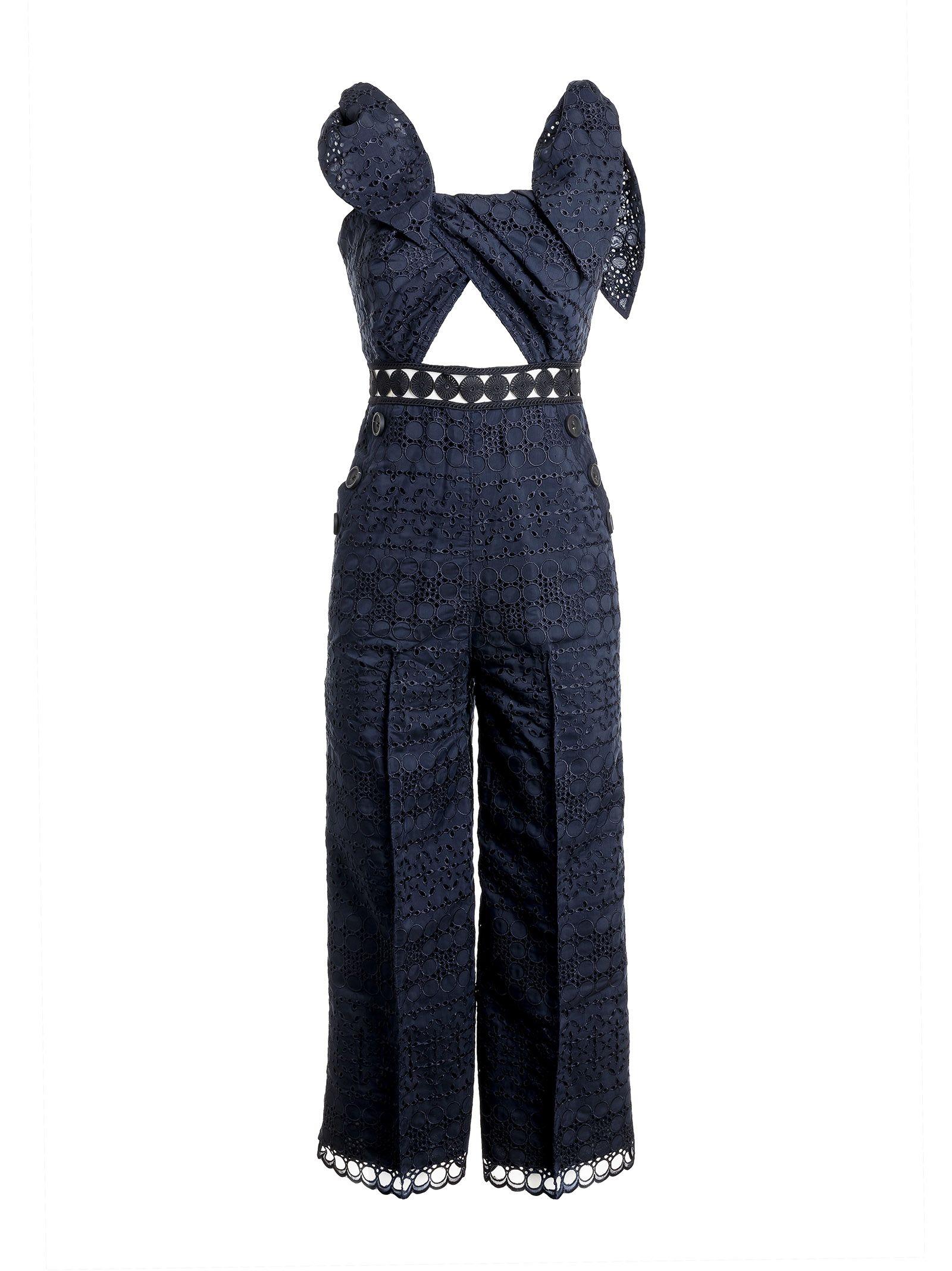 tie detail jumpsuit