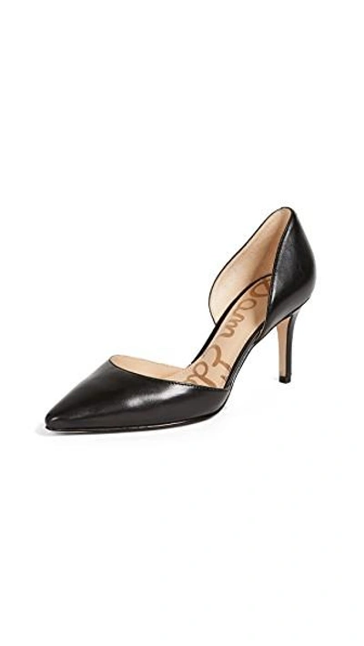 Shop Sam Edelman Telsa D'orsay Pumps In Black