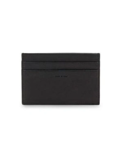 Shop Paul Smith Studded Leather Card Slot In Black
