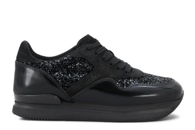 Shop Hogan H222 Sneakers In Black