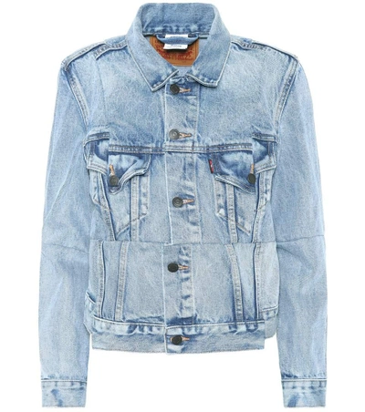 Shop Vetements X Levi's® Denim Jacket In Blue