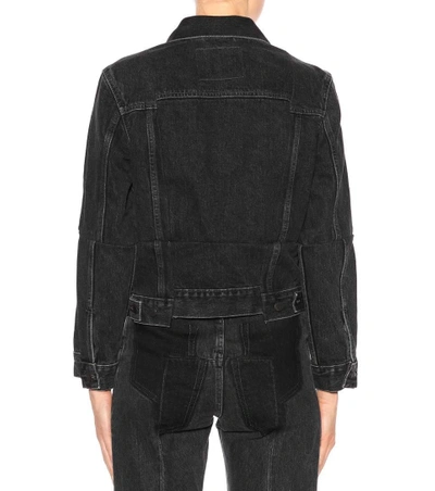 Shop Vetements X Levi's&reg; Denim Jacket In Black