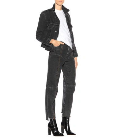 Shop Vetements X Levi's® High-waisted Jeans In Black