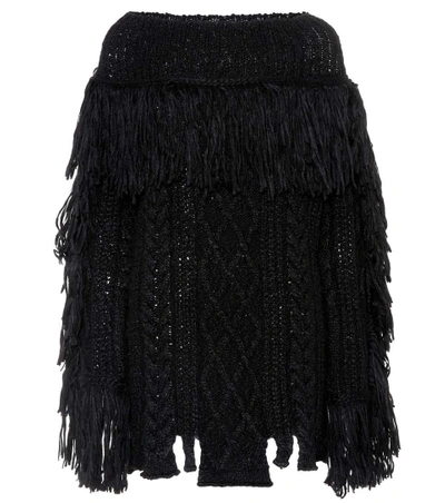 Shop Philosophy Di Lorenzo Serafini Alpaca-blend Sweater In Black