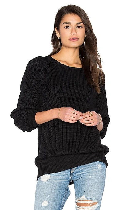 Shop Callahan Boyfriend Sweater In Black