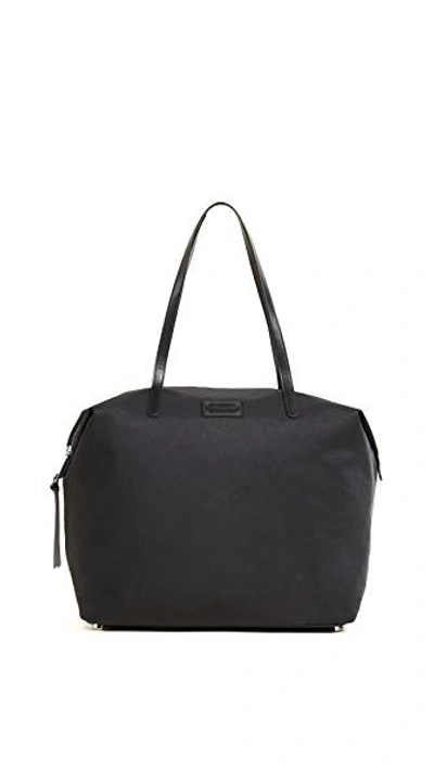 Shop Rebecca Minkoff Nylon Tote In Black