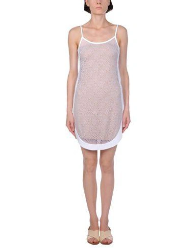 Shop Givenchy Short Dress In White