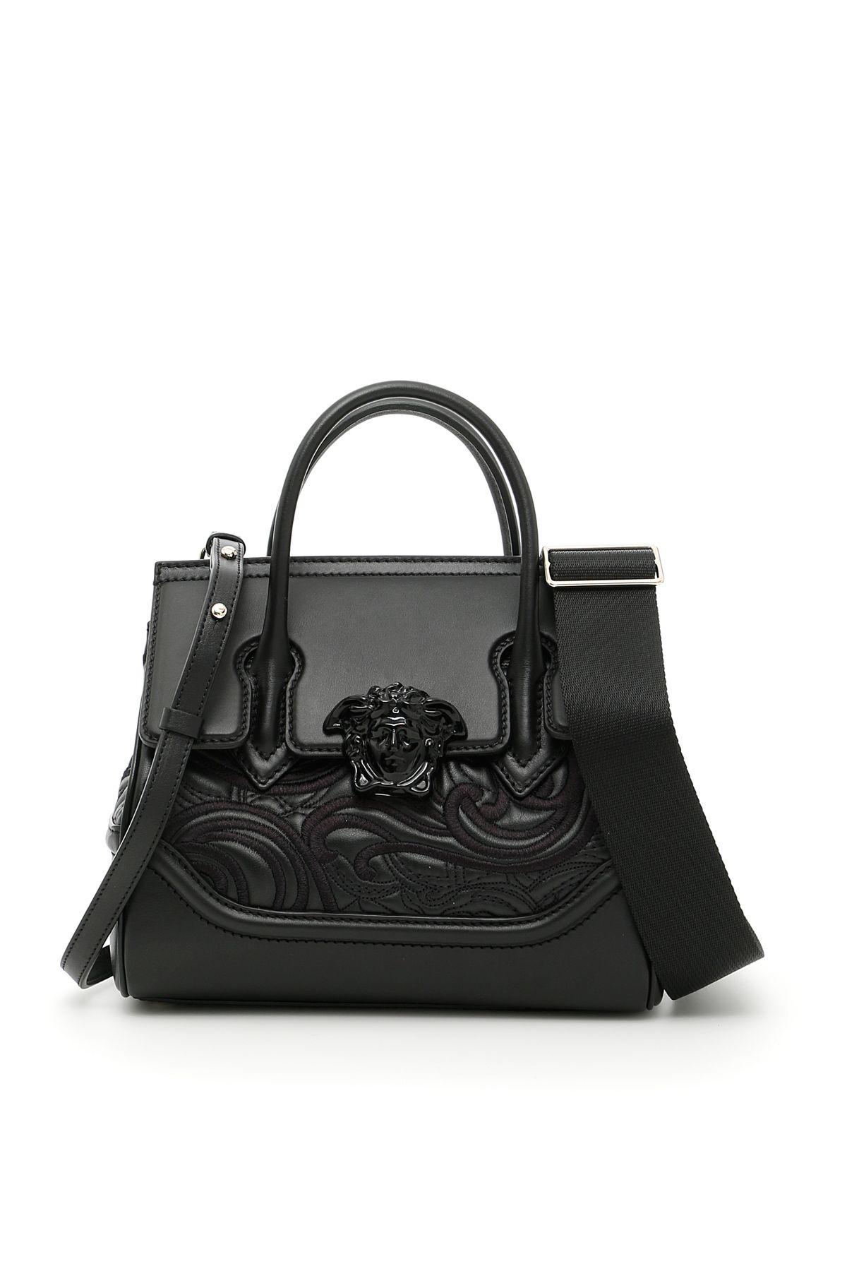embroidered palazzo empire bag