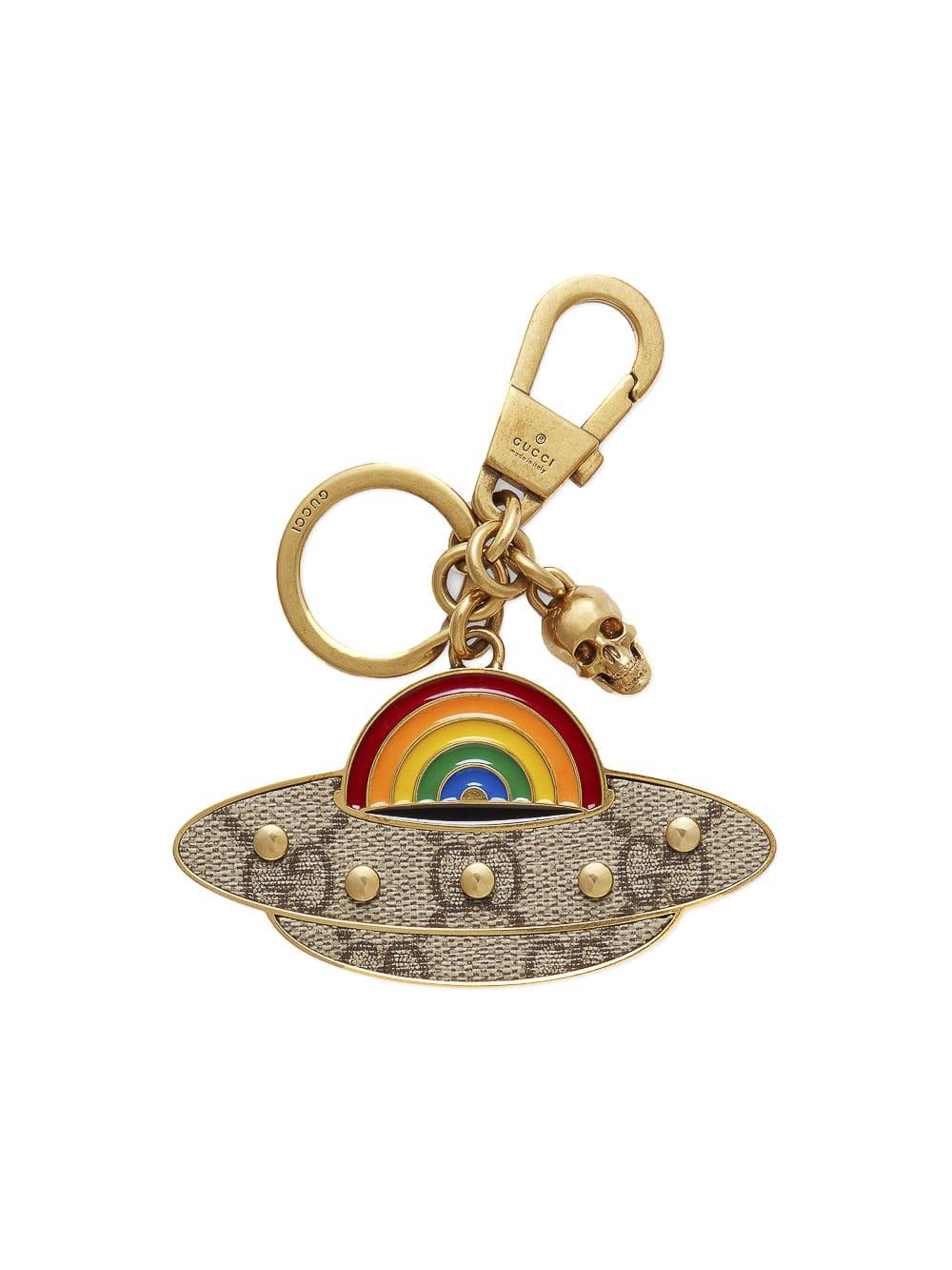 gucci supreme keychain