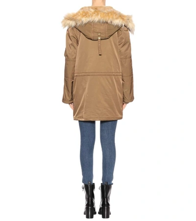 Shop Marc Jacobs Hooded Coat In Brown