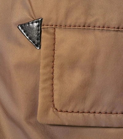 Shop Marc Jacobs Hooded Coat In Brown