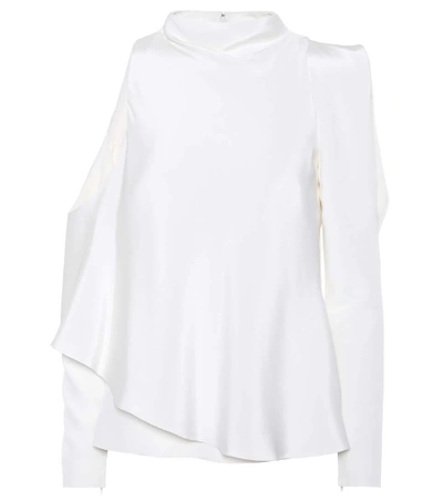 Shop Tom Ford Silk Top In White
