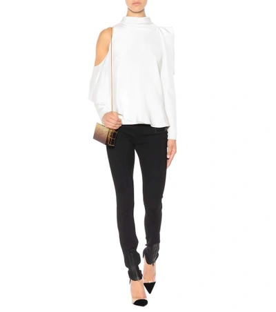 Shop Tom Ford Silk Top In White