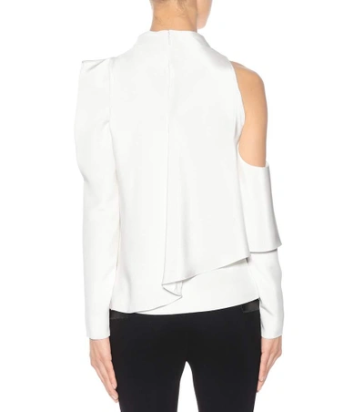 Shop Tom Ford Silk Top In White