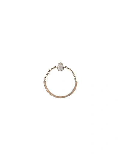 Shop Anita Ko Pear Diamond Chain Ring