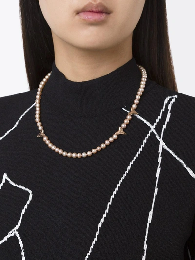 Shop Nektar De Stagni 'costa Mesa Exclusive' Pearls Short Necklace