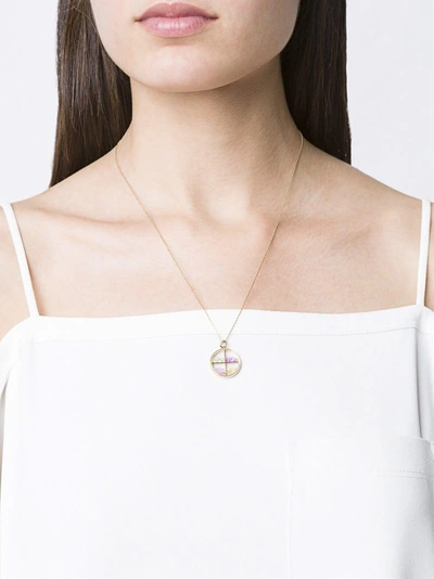 Shop Aurelie Bidermann Baby 'chivor' Sapphire Necklace