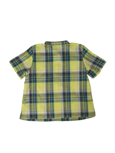 Shop Bonpoint The Webster X Lane Crawford 'cesar' Short Sleeve Kids Shirt