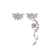 BURBERRY Daisy Drop crystal-embellished earrings