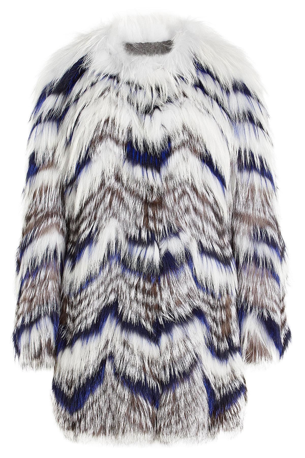 yves salomon fur jacket