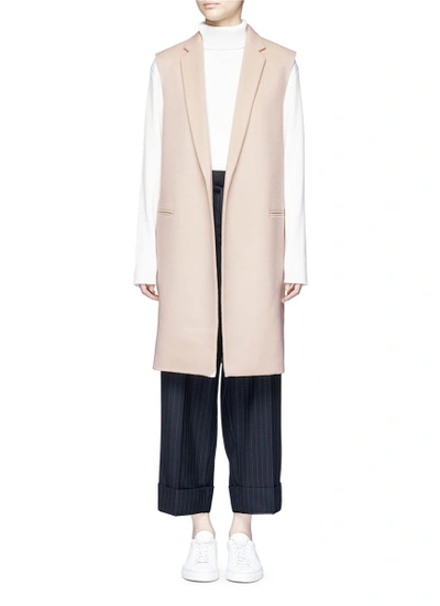 Shop Theory 'essential' Wool-cashmere Melton Vest