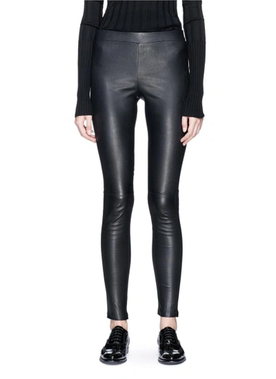 Shop Theory 'adbelle L2' Lambskin Leather Leggings