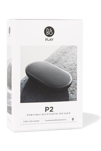 Shop Bang & Olufsen P2 Portable Bluetooth Speaker In Black