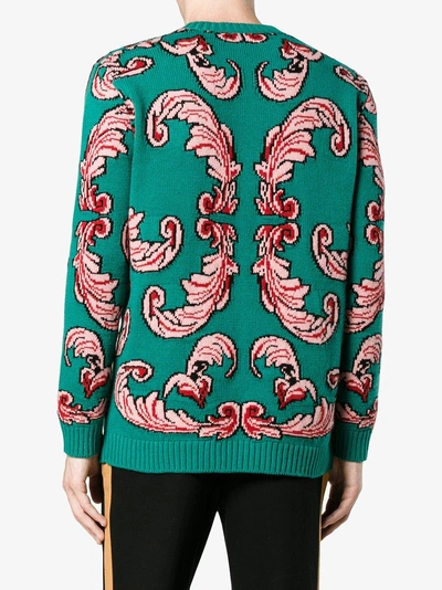 Shop Gucci Ufo Wool Sweater