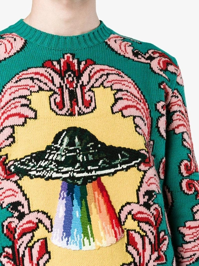 Shop Gucci Ufo Wool Sweater