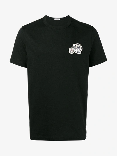 Shop Moncler Logo Patch T-shirt